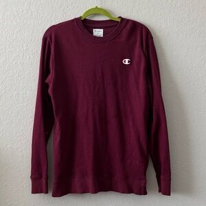 Champion Maroon Classic Crewneck